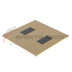 Купить Помост тяжелоатлетический 3х3х0,1м, рез. амортизаторы 1х0,5х0,04м в Ржеве 