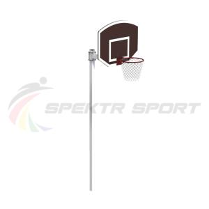 Купить Стойка стритбольная со щитом стационарная SP D 411 в Ржеве 