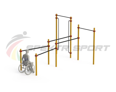 Купить Спортивный комплекс для инвалидов-колясочников WRK-D19_76mm в Ржеве 