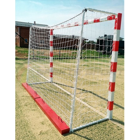 Купить Ворота мини-футбольные без сетки 2х3х1 м. (добровольный серт.) с накидным противовесом 25 кг в Ржеве 