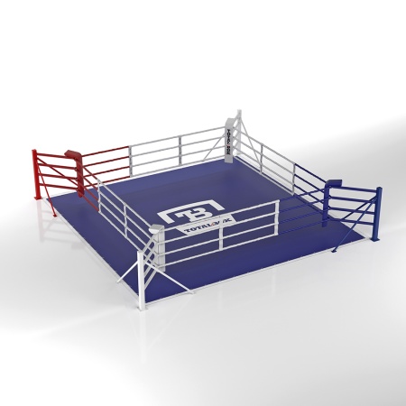 Купить Ринг боксерский напольный Totalbox на упорах 4х4м в Ржеве 