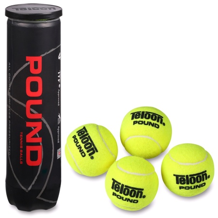 Купить Мяч для большого тенниса Teloon 828Т Р4  (4 шт) в Ржеве 