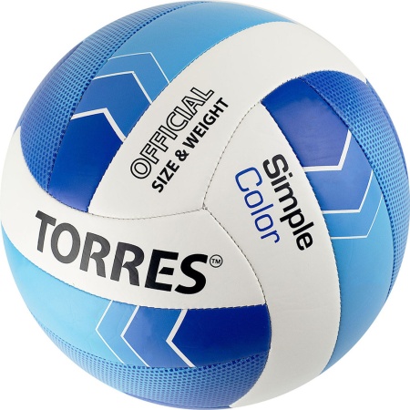 Купить Мяч волейбольный Torres Simple Color любительский р.5 в Ржеве 